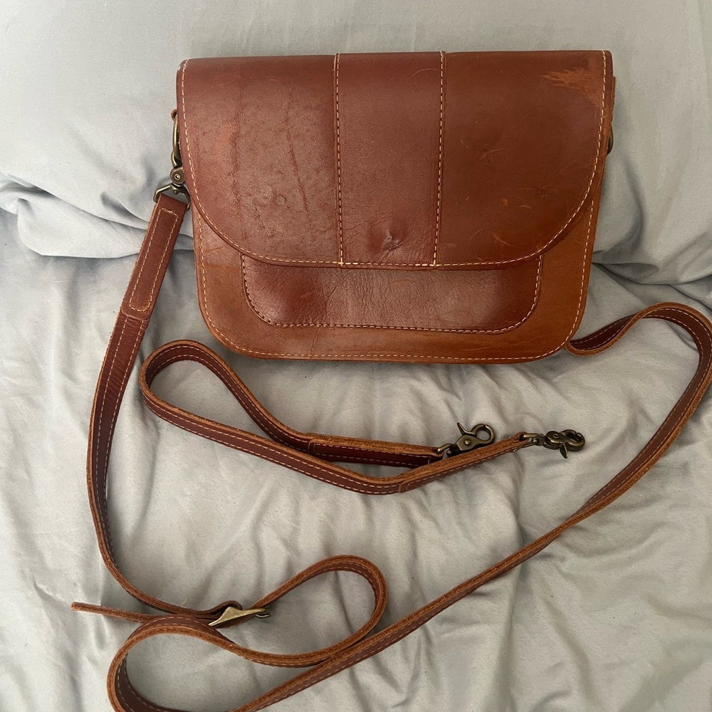 Holtz Leather Co The Vivian Fine Leather Crossbody Purse
